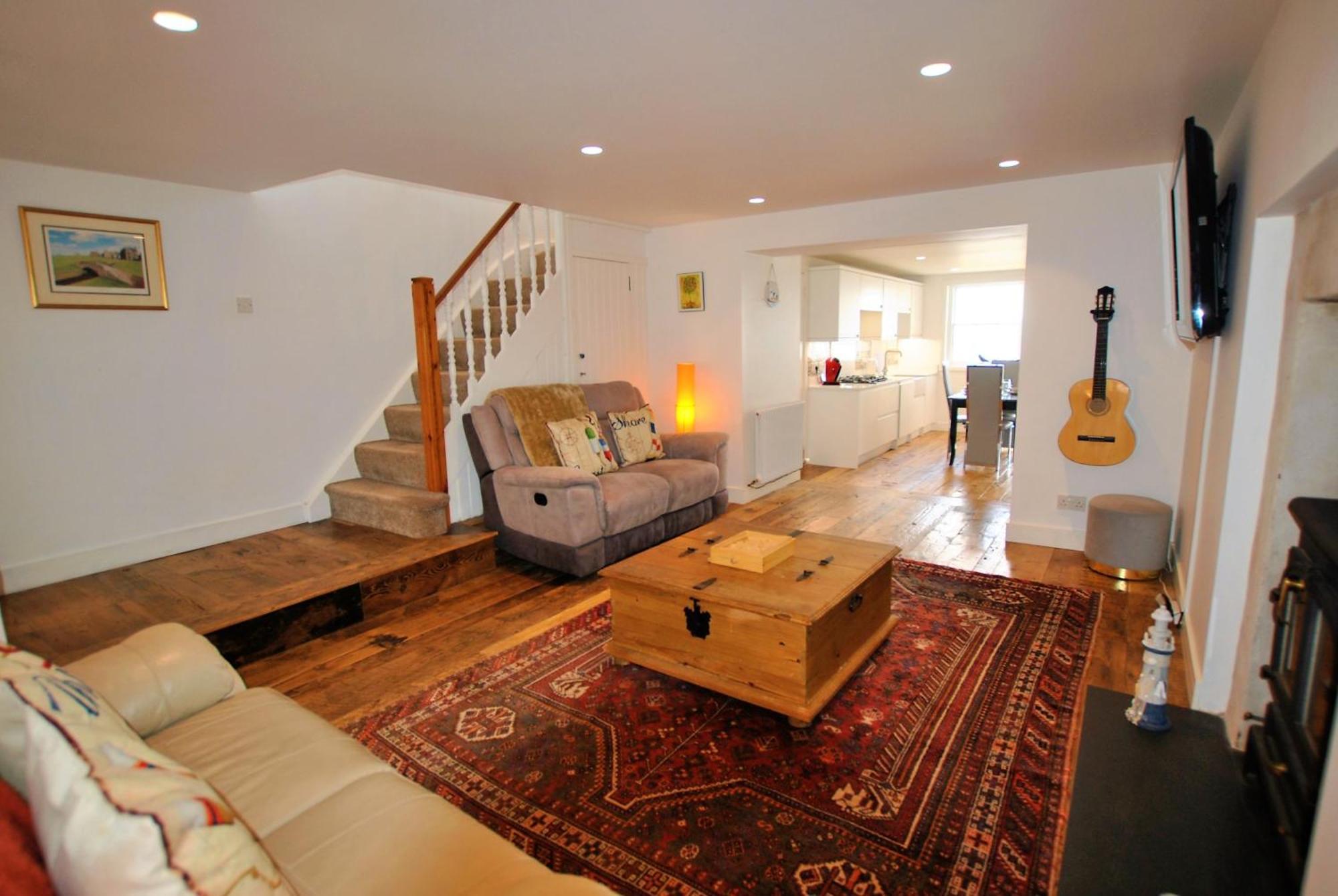 Aqua Vista- Seafront Cottage Cellardyke Anstruther Bagian luar foto