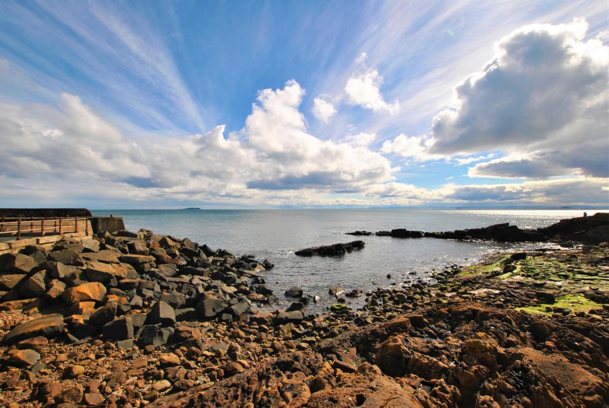 Aqua Vista- Seafront Cottage Cellardyke Anstruther Bagian luar foto