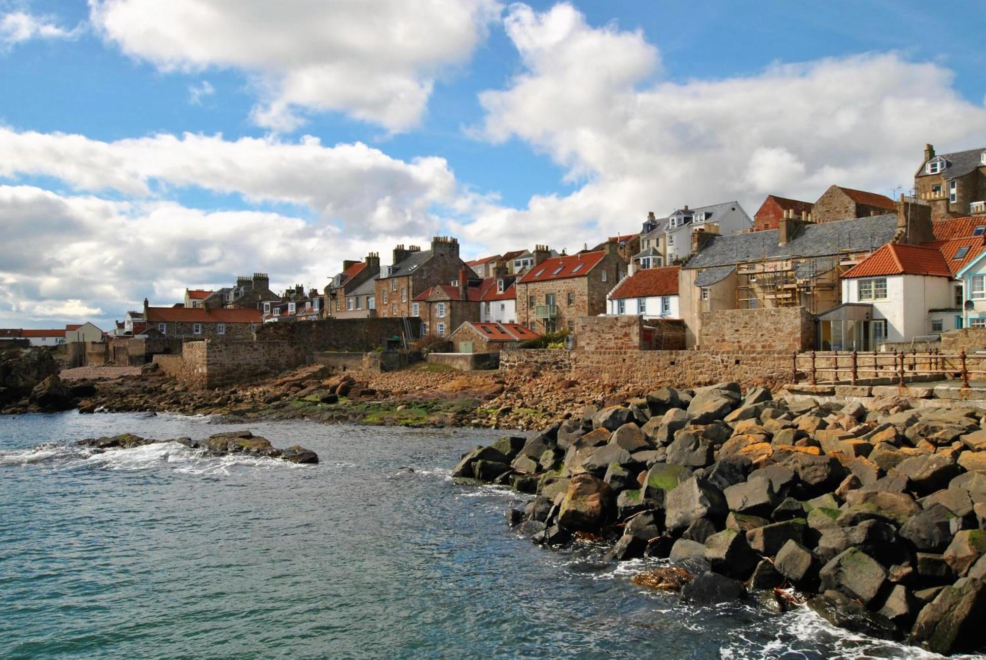 Aqua Vista- Seafront Cottage Cellardyke Anstruther Bagian luar foto